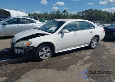 2009 Chevrolet Impala Lt из США, поврежденный, VIN 2G1WT57KX91212145